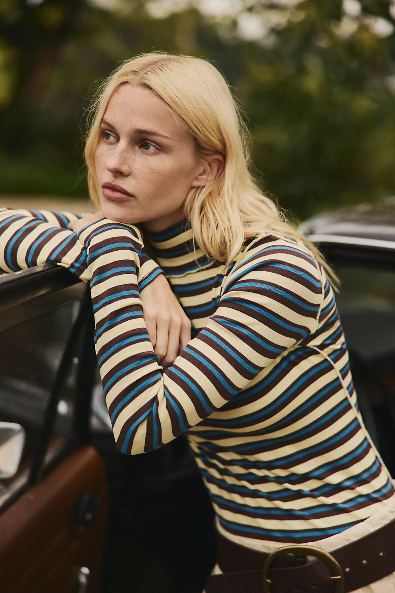 We The Free Good Good Stripe Turtleneck | Free People (Global - UK&FR Excluded)
