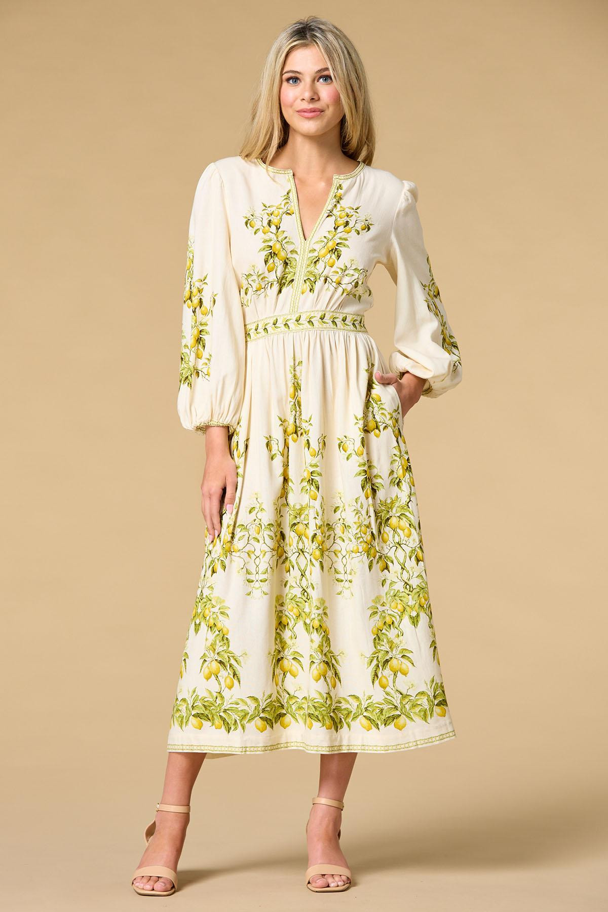 squeeze the day maxi dress | Versona