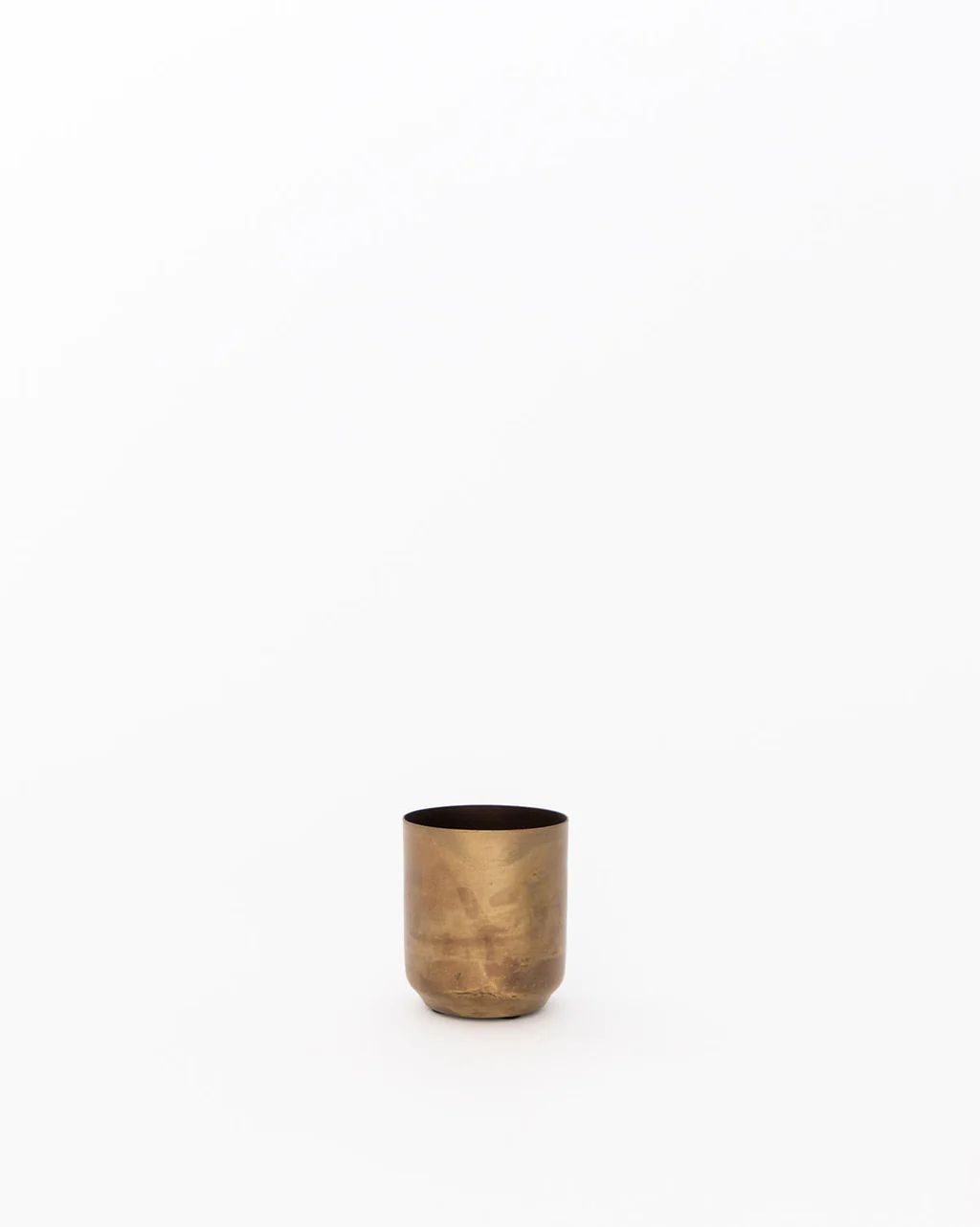 Distressed Brass Pots | McGee & Co.