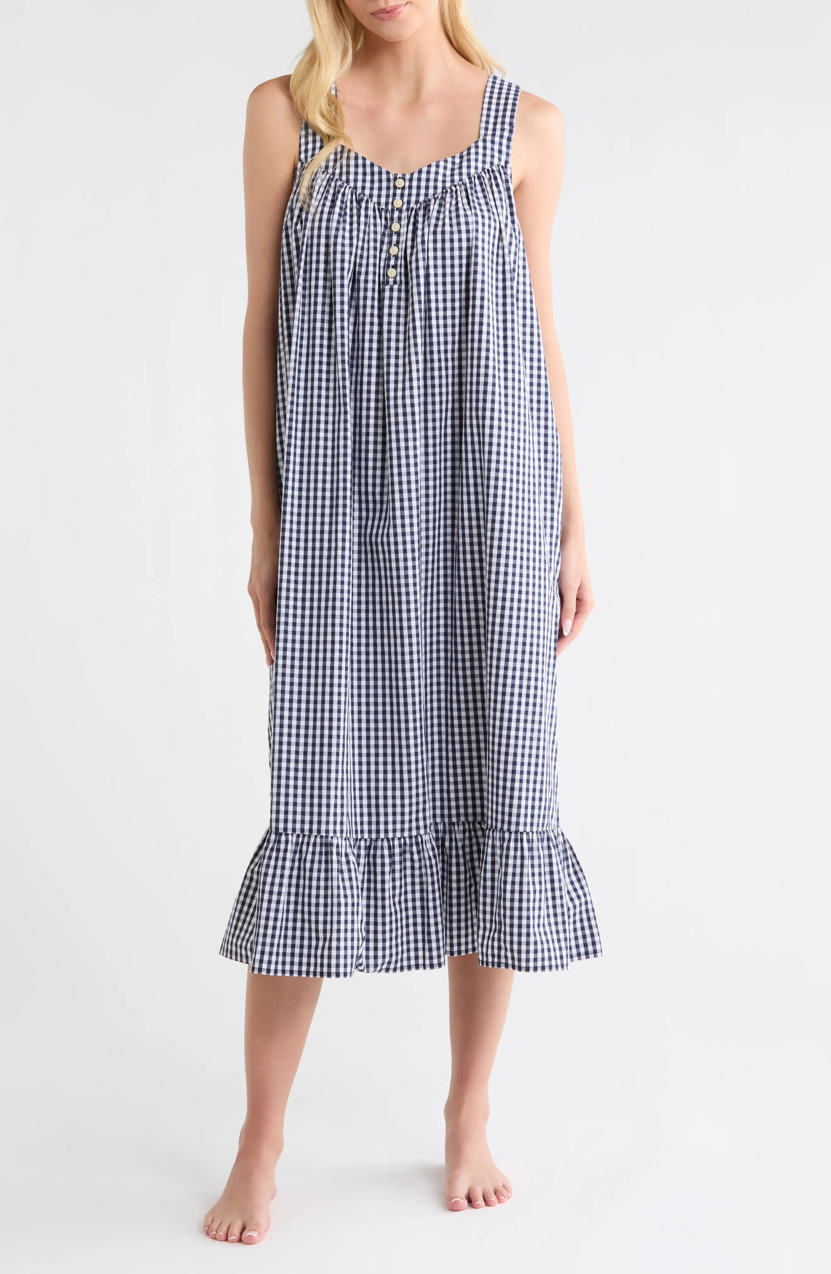 Cotton Shirting Nightgown (Women) | Nordstrom | Nordstrom