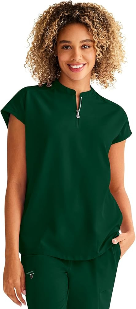 Healing Hands Women Medical Scrub Top Sandy Top with 2 Pockets, Moisture Wicking, 360° Stretch and Recycled Fiber - 2286 | Amazon (US)