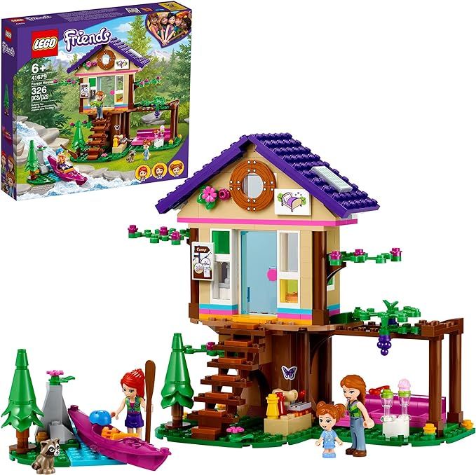 LEGO Friends Forest House 41679 Building Kit; Forest Toy with a Tree House; Great Gift for Kids W... | Amazon (CA)