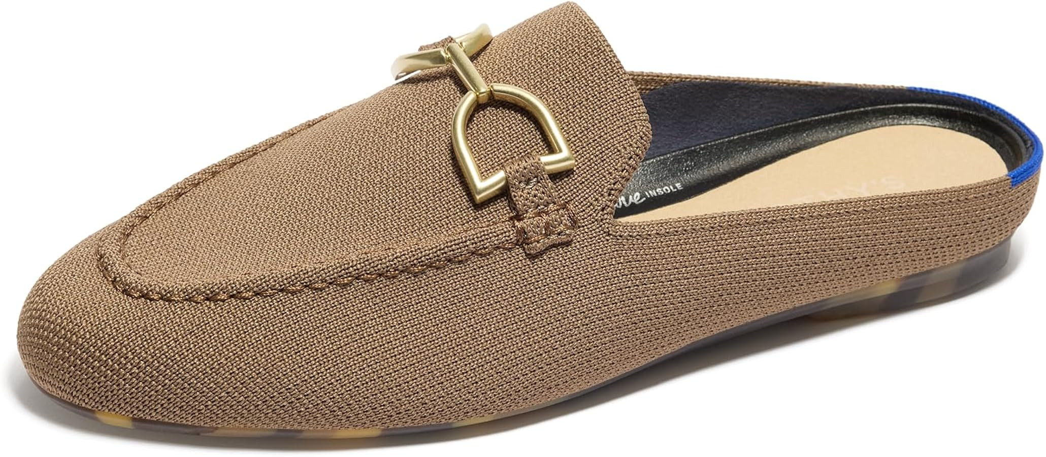 Rothy's The Double Bit Loafer Mule Women's Slip-On Shoes, Rounded-Toe Flats, Machine Washable | Amazon (US)