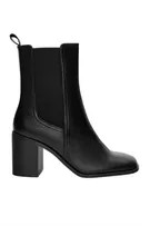Heeled leather Chelsea boots | PULL and BEAR UK