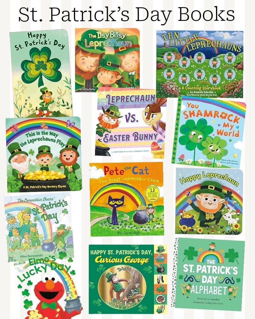 St. Patrick’s Day books ☘️💚

#LTKKids #LTKSeasonal #LTKstorytime