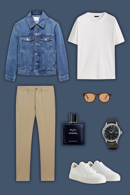 Casual Denim Chino Look for men 

Men style trends 2024 | Outfit Inspiration | Spring Outfits for men 

#LTKstyletip #LTKmens #LTKeurope