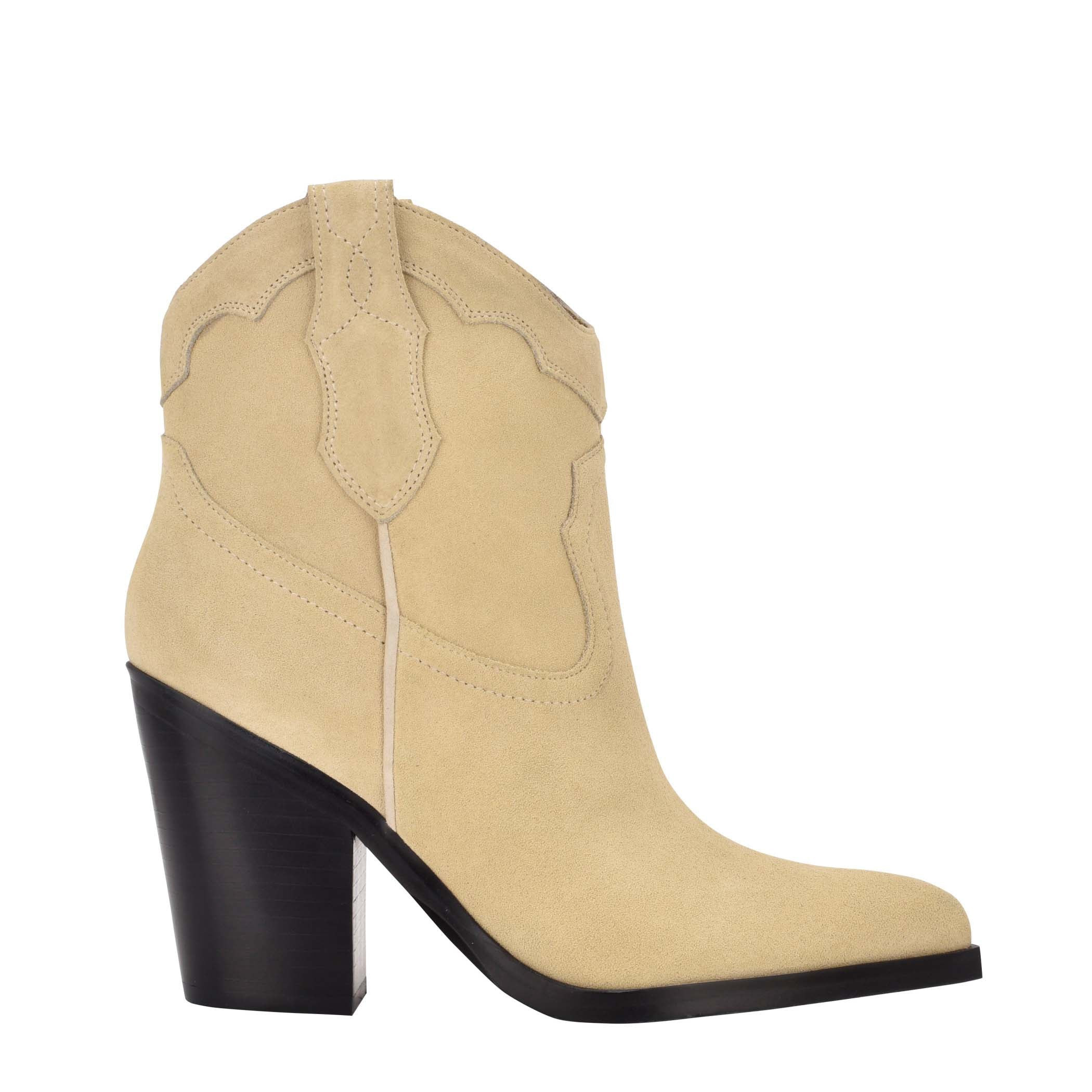 Gona Western Bootie 10 / M / Light Natural Suede | Rockport (US)