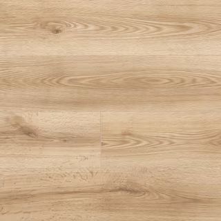 Attie Creek Oak 7 mm T x 7.6 in. W Laminate Wood Flooring (26.8 sqft/case) | The Home Depot