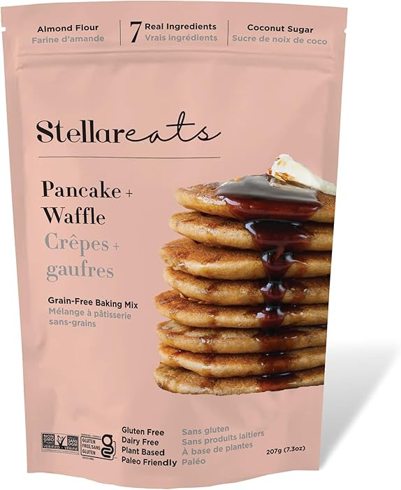 Stellar Eats Grain-Free Baking Mix | Gluten-Free, Dairy-Free, Plant-Based, Paleo-Friendly | Fluff... | Amazon (CA)