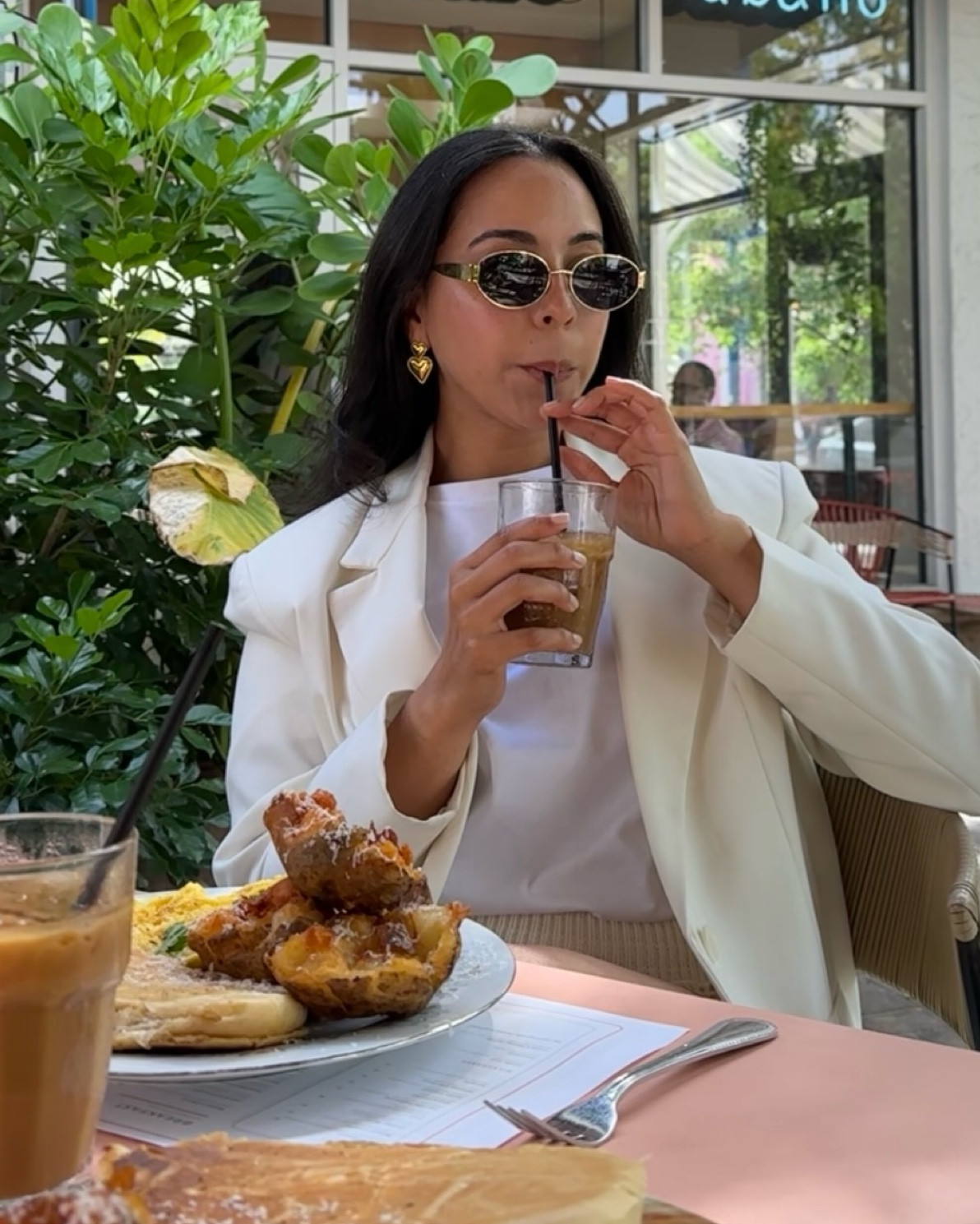 dupe sunglasses & heart earrings 

#LTKStyleTip