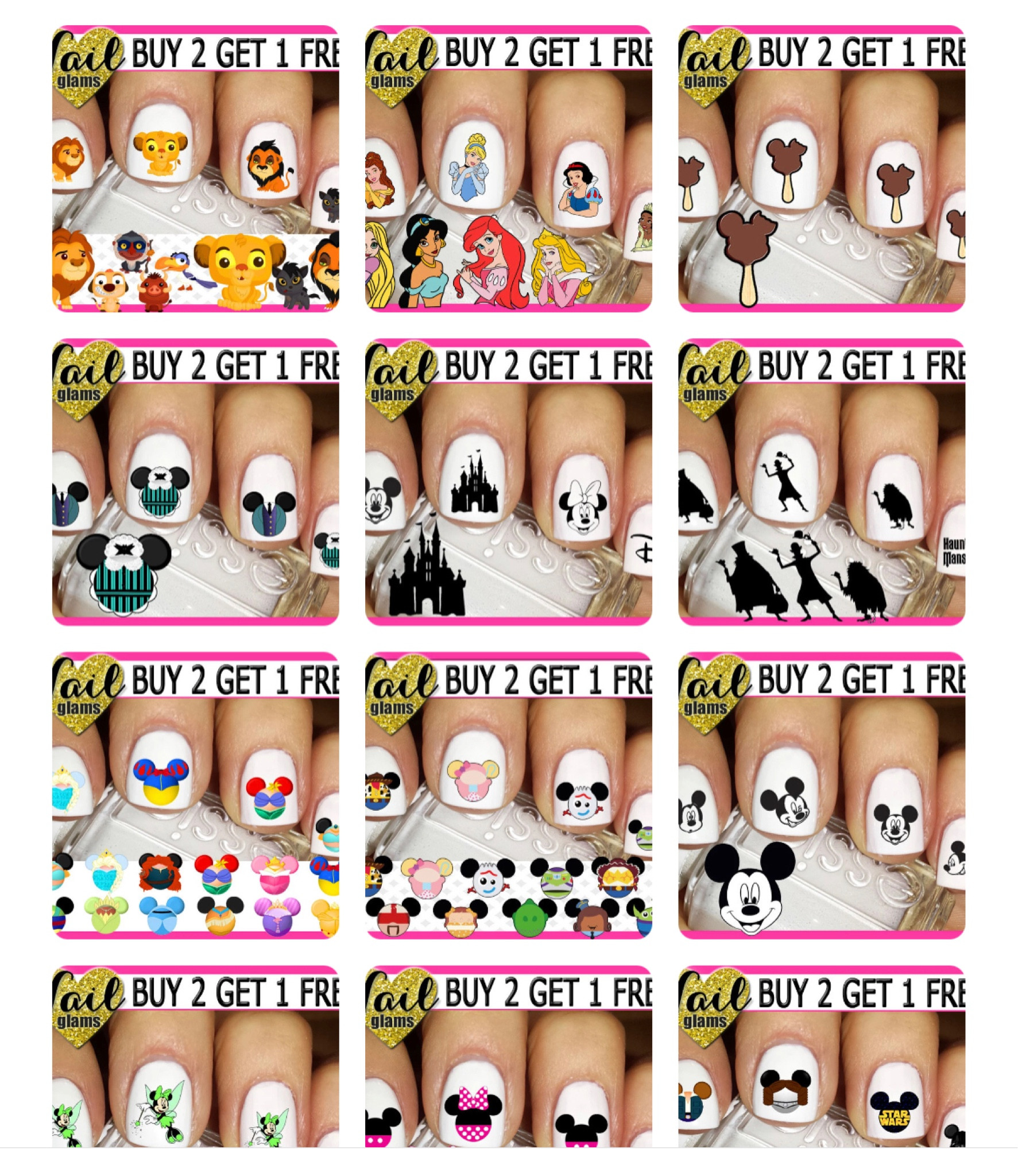 Disney Nail Art for your next Disney Trip! 

#nails #nailtrends #nailinspo #springnails #manicure #pressonnails #fakenails #selfcaregifts #beauty #disneyworld #disneycruise #disneysummeroutfit #disneyland #aulani 

#LTKtravel #LTKfamily #LTKbeauty