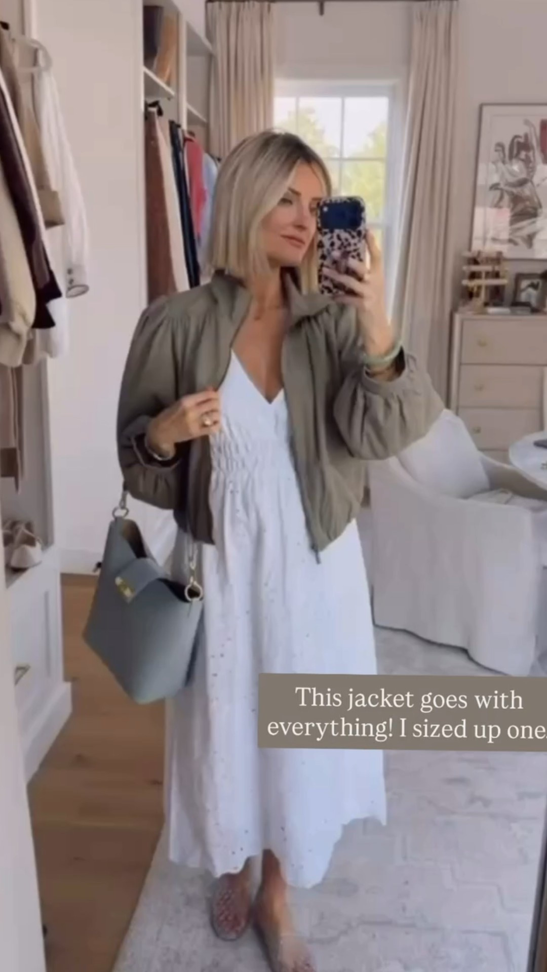 This jacket has been on repeat for me recently 😍 so many ways to style! Wearing S.

Loverly Grey, Target find, Target fashion, green jacket, cropped jacket, bomber jacket, white dress, spring dress, spring fashion, spring outfit ideas 

#LTKSeasonal #LTKootd