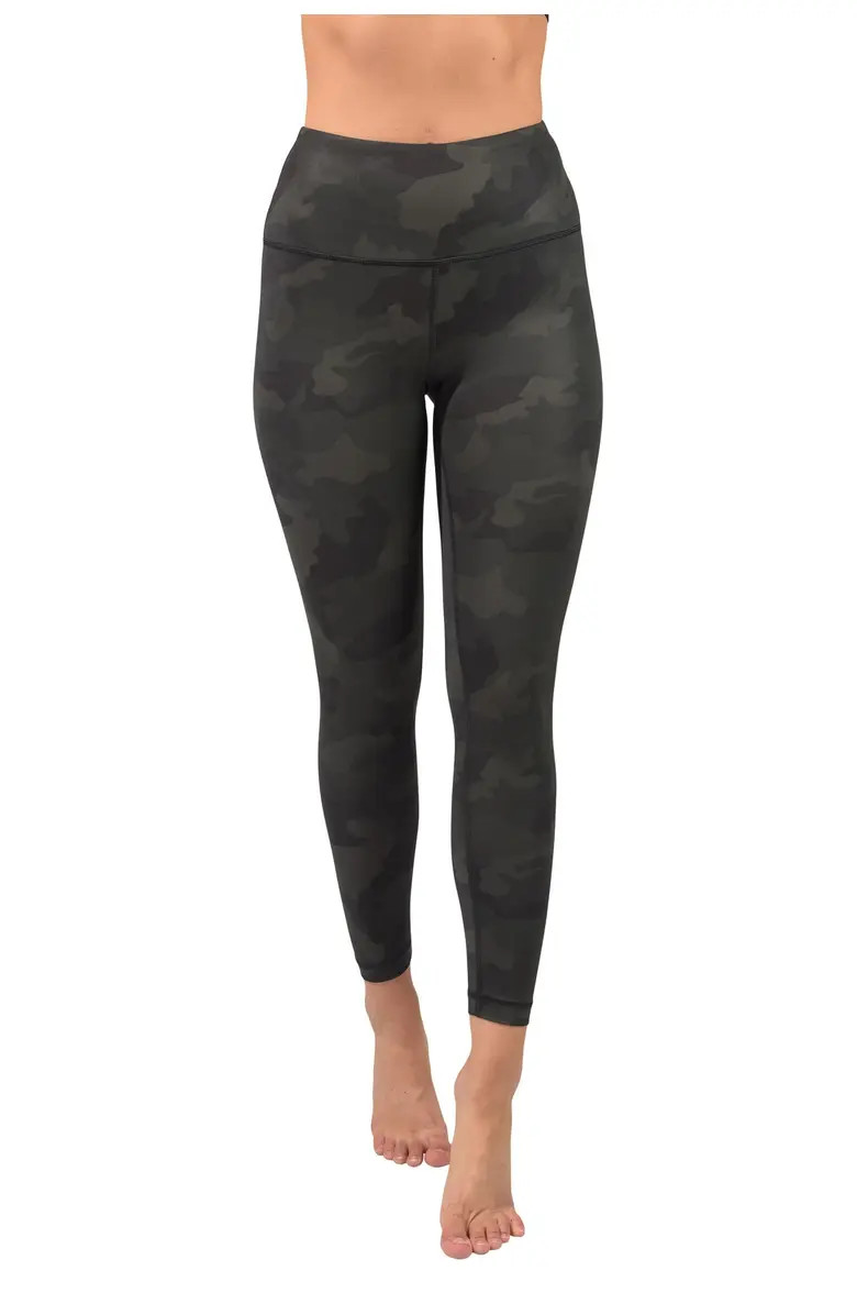 Nude Tech High Waist Camo Printed Ankle Leggings | Nordstrom Rack