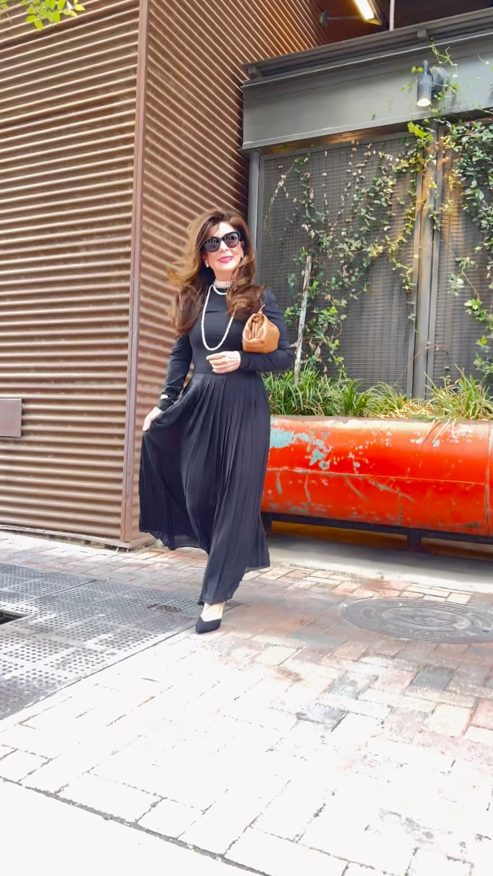 Black J crew dress with a beautiful back scoop. Natural waist cord and pleated chiffon skirt. It’s a multi use dress and it comes in 4 colors. I’ll add those on my shop ltk store front. I’m wearing a XS. It does run a lil bigt

#LTKHoliday #LTKOver40 #LTKStyleTip