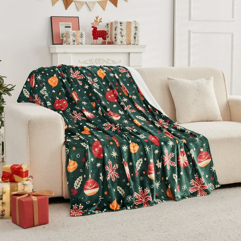 Gogreen Cozy Blanket Printed Blanket Throw Christmas Gifts Blanket, 300 GSM Fleece Blanket Throw ... | Walmart (US)