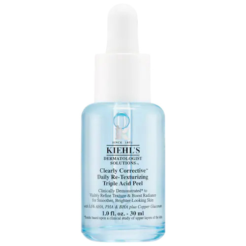 Kiehl's Since 1851 Clearly Corrective™ Daily Re-Texturizing Triple Acid Peel | Sephora (US)