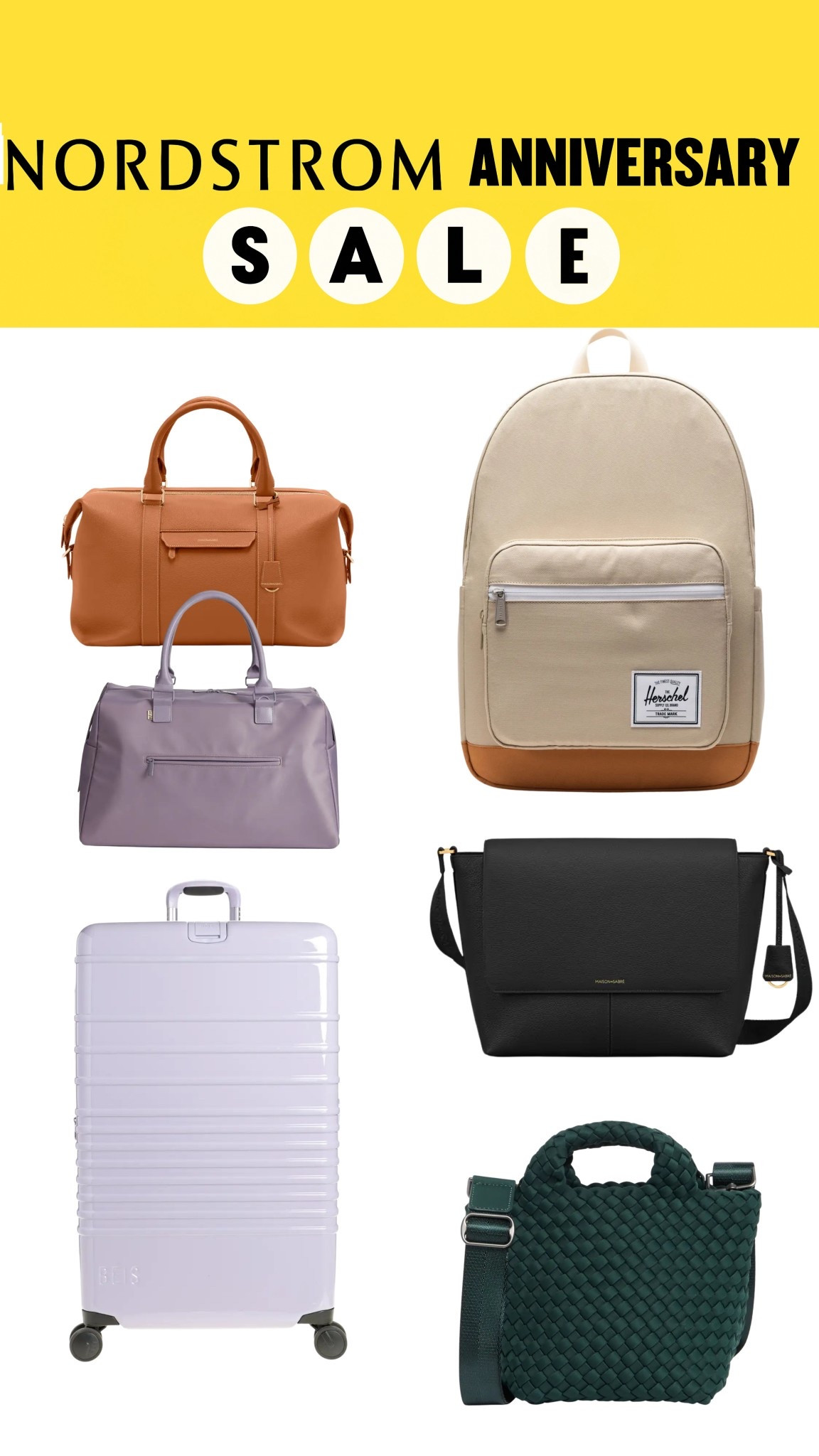 💛 NSale Luggage Picks 💛

#LTKTravel #LTKSaleAlert #LTKHome