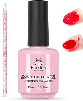 Beetles Liquid Latex 15ml Peel off Nail Polish | Amazon (US)