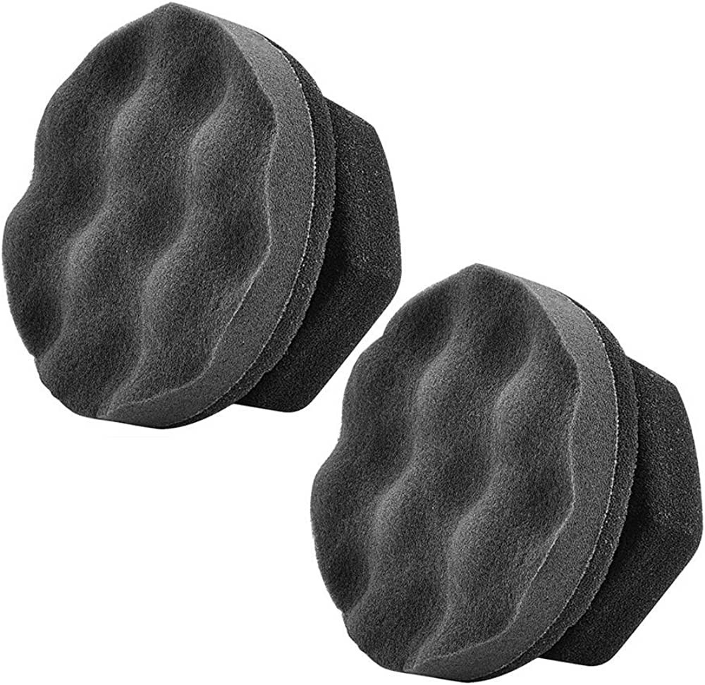 IPELY 2 Pack Large Tire Shine Applicator Pad, Durable and Reusable Hex-Grip Tire Dressing Applica... | Amazon (US)