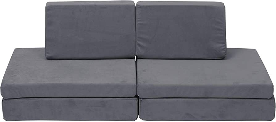 Children's Factory The Whatsit Kids Couch or 2 Chairs, Gray, CF349-066, Toddler to Teen Bedroom F... | Amazon (US)
