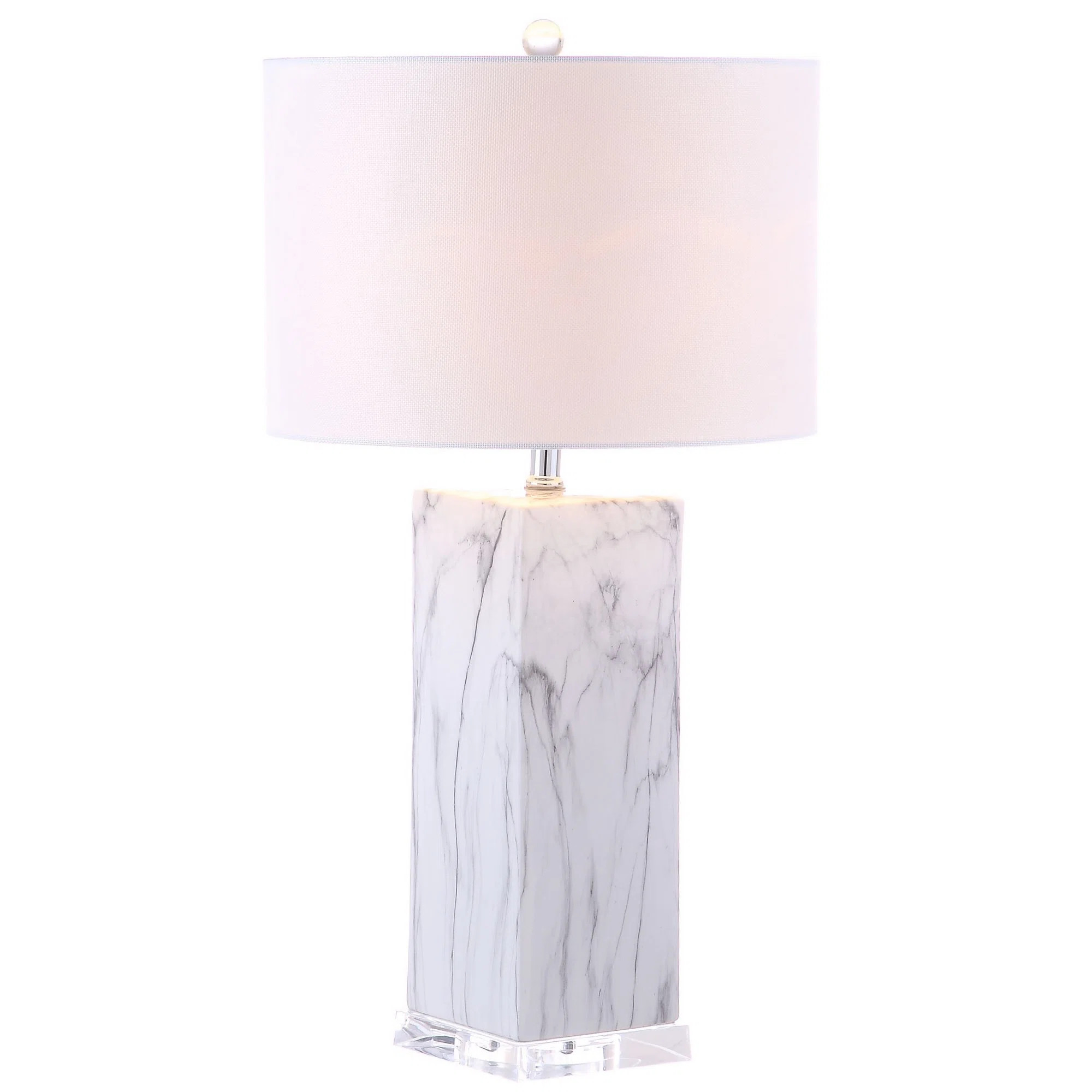 Mercer41 Chaeden 30" Black/White Marble Table Lamp Set & Reviews | Wayfair | Wayfair North America