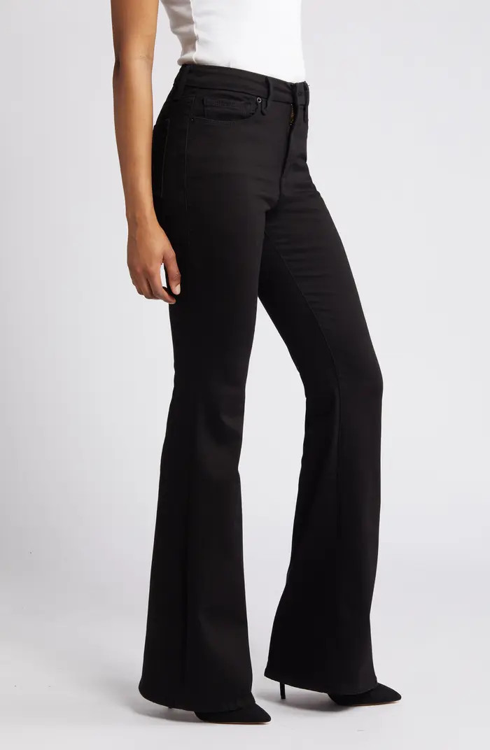Good American Good Legs Flare Jeans | Nordstrom | Nordstrom