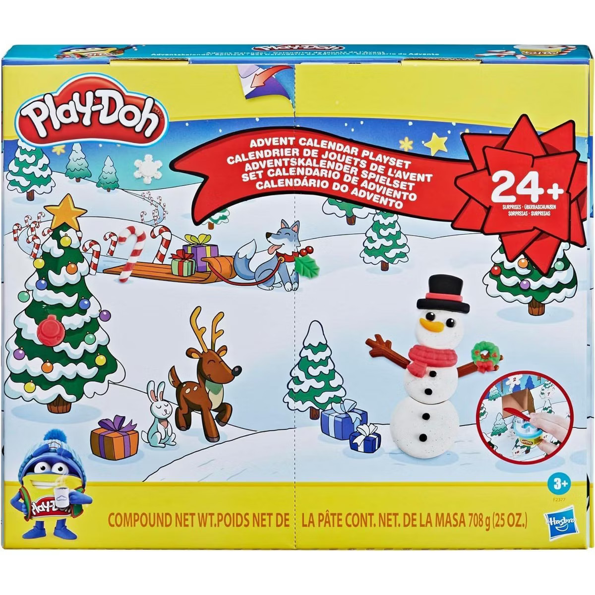 Play-Doh Advent Calendar Toy for Kids 3 Years and Up with Over 24 Surprise Accessories, Playmats,... | Target