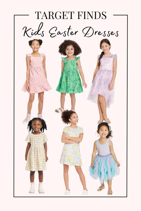 Kids Easter dresses, girls Easter dress, Target girls style, Easter kids outfits 

#LTKkids #LTKunder50 #LTKSeasonal