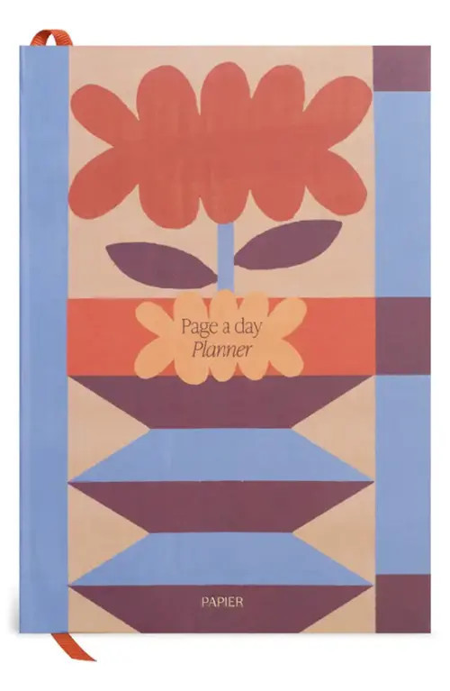 Papier Floral Undated Page A Day Planner in Open Blue at Nordstrom | Nordstrom
