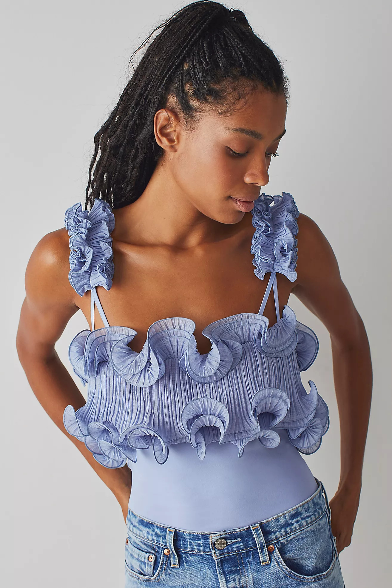 For The Frill Of It Bodysuit | Free People (Global - UK&FR Excluded)