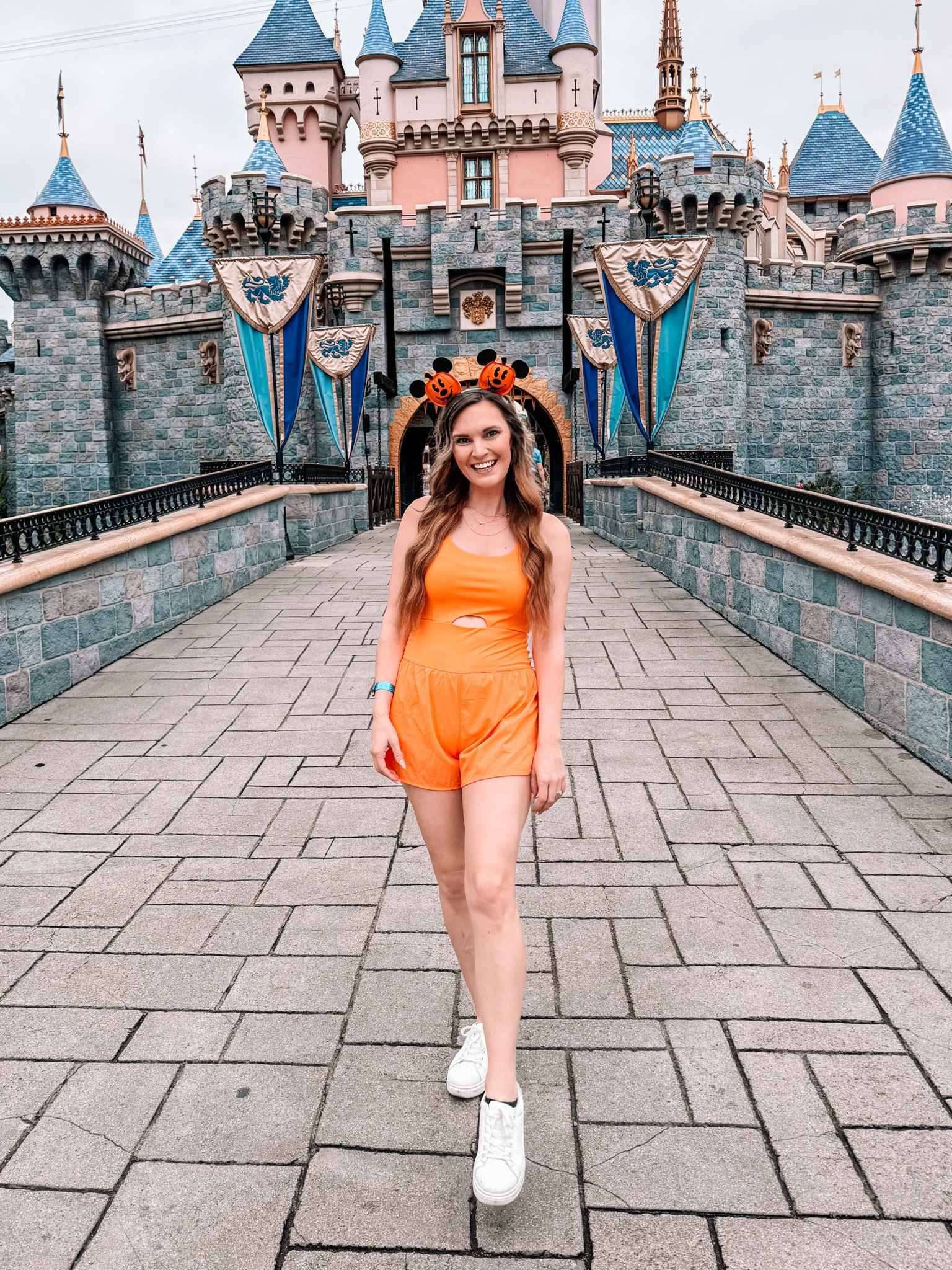 Halloween at Disneyland is seriously the best! And I’ve been all about wearing comfortable and sporty outfits to the park lately. This orange athletic romper was PERFECT for Halloween time! I added some pumpkin ears and blingy shoes and I was good to go! Definitely a new obsession🤩 

#LTKActive #LTKFindsUnder50 #LTKFitness