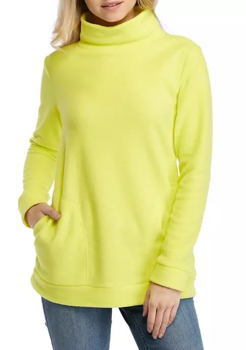 Women's Long Sleeve Mock Neck Tunic | Belk