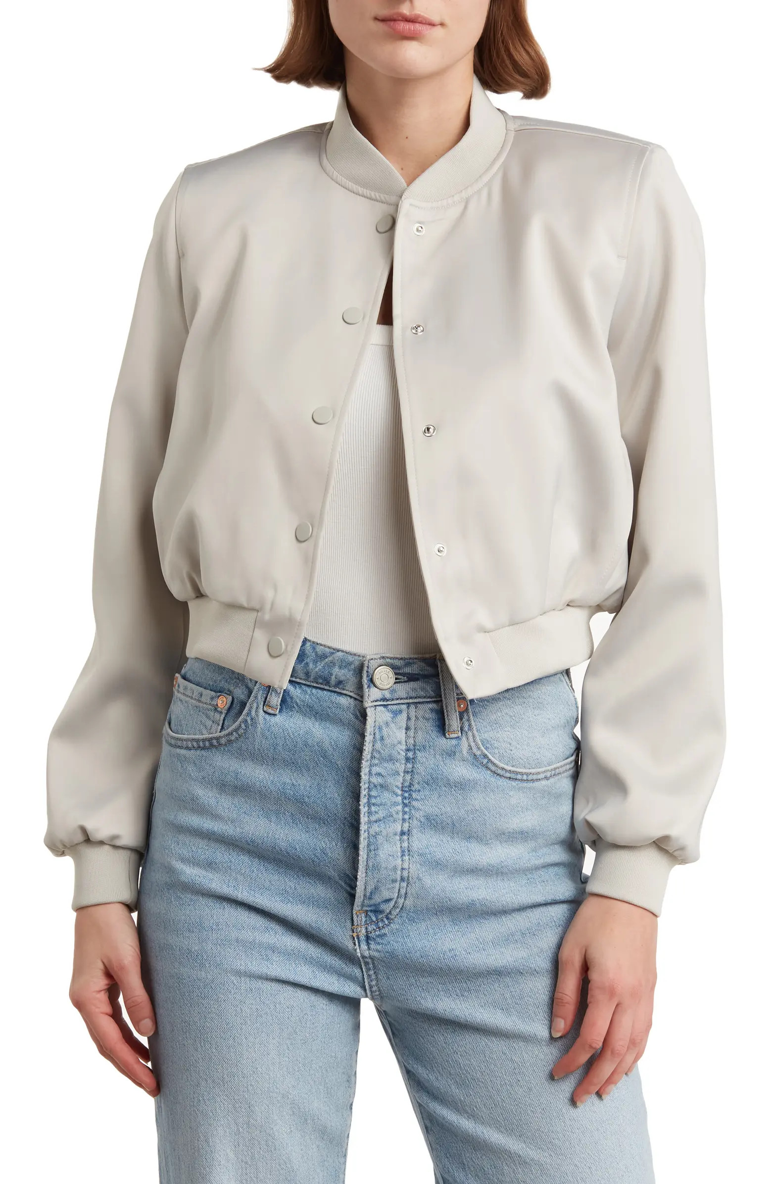 Crop Bomber Jacket | Nordstrom Rack