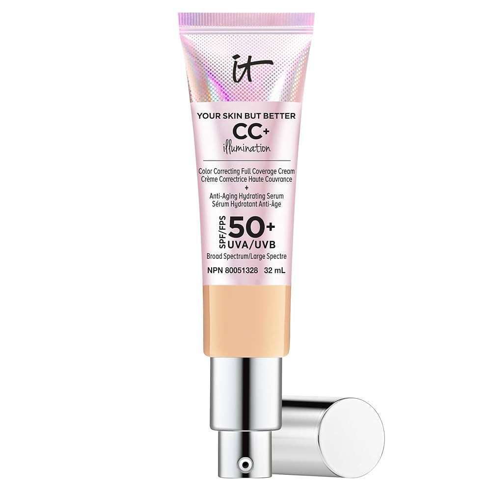 IT Cosmetics Your Skin But Better CC+ Cream Illumination, Medium (W) - Color Correcting Cream, Fu... | Amazon (CA)