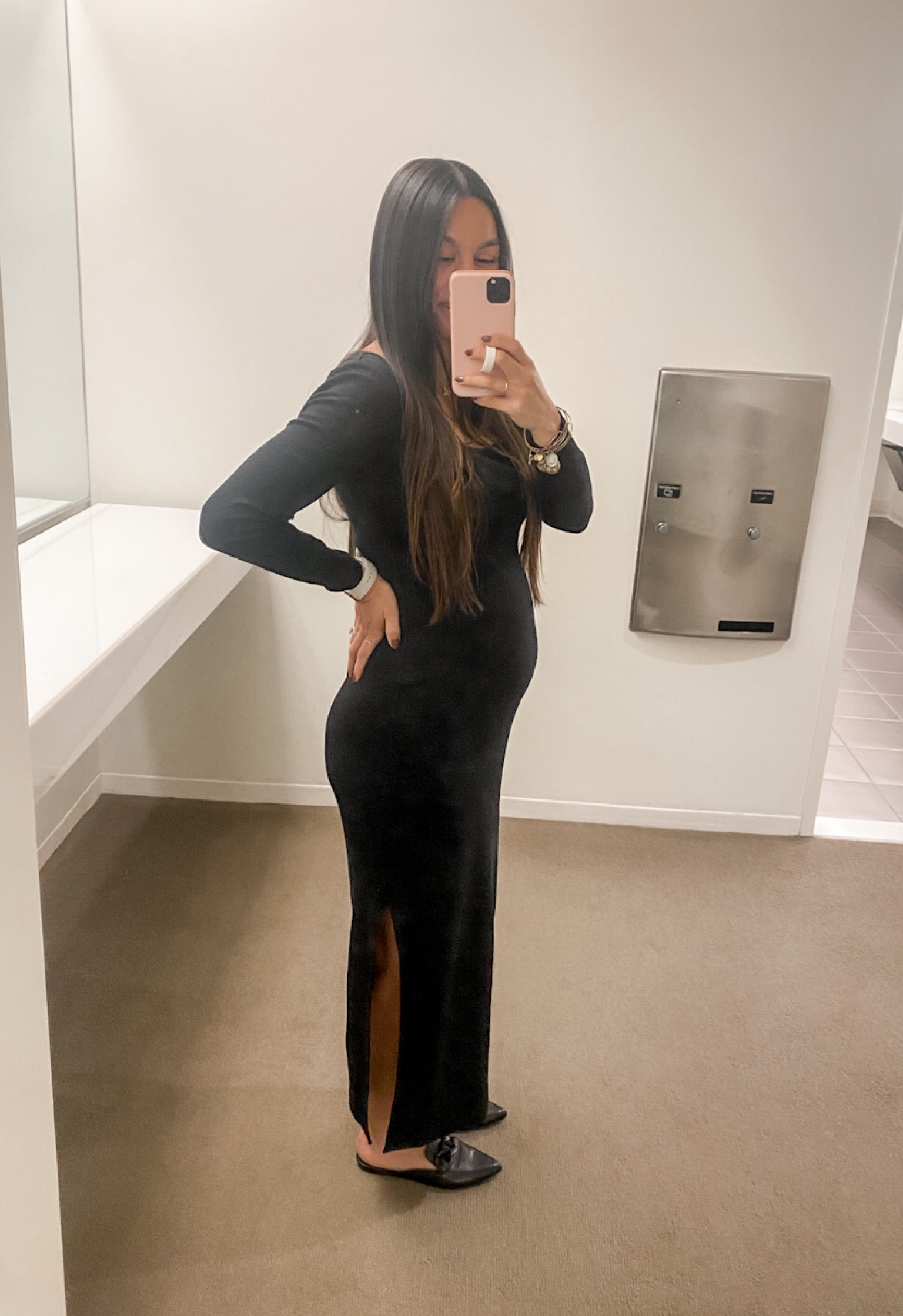 Old Navy has become a staple in my closet for trimesters 2 & 3! Sized up 1 in this dress to a small. 

#bumpfit #maternityfashion #maternityofficeoutfit #pregnancyfashion

#LTKfindsunder50 #LTKbump #LTKworkwear