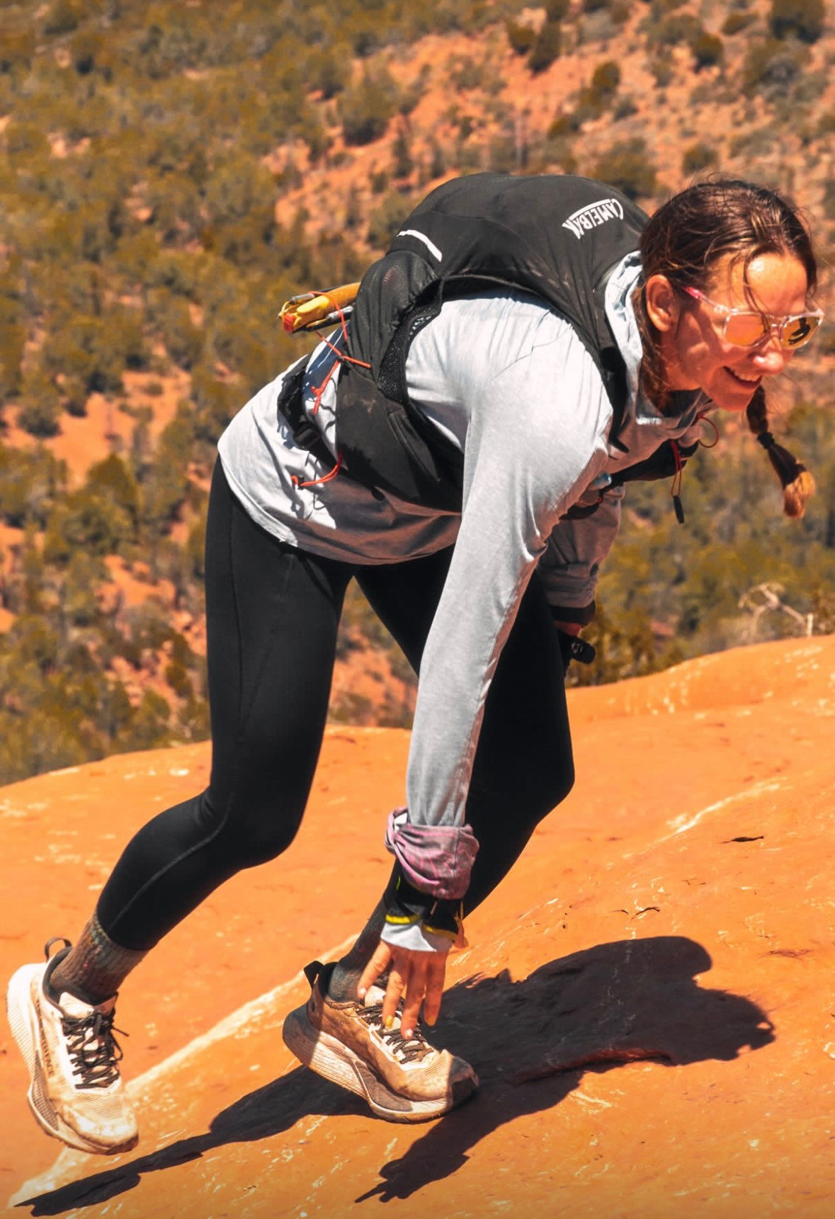 Raced over 100 miles of the Cocodona 250 in the Altamesa 500 V2. A plush, comfy shoe that's built to go the distance. I also tested this for over 100 miles in training to ensure it was a good fit.  

 #LTKdayinmylife #LTKfitnessgoals #LTKActive