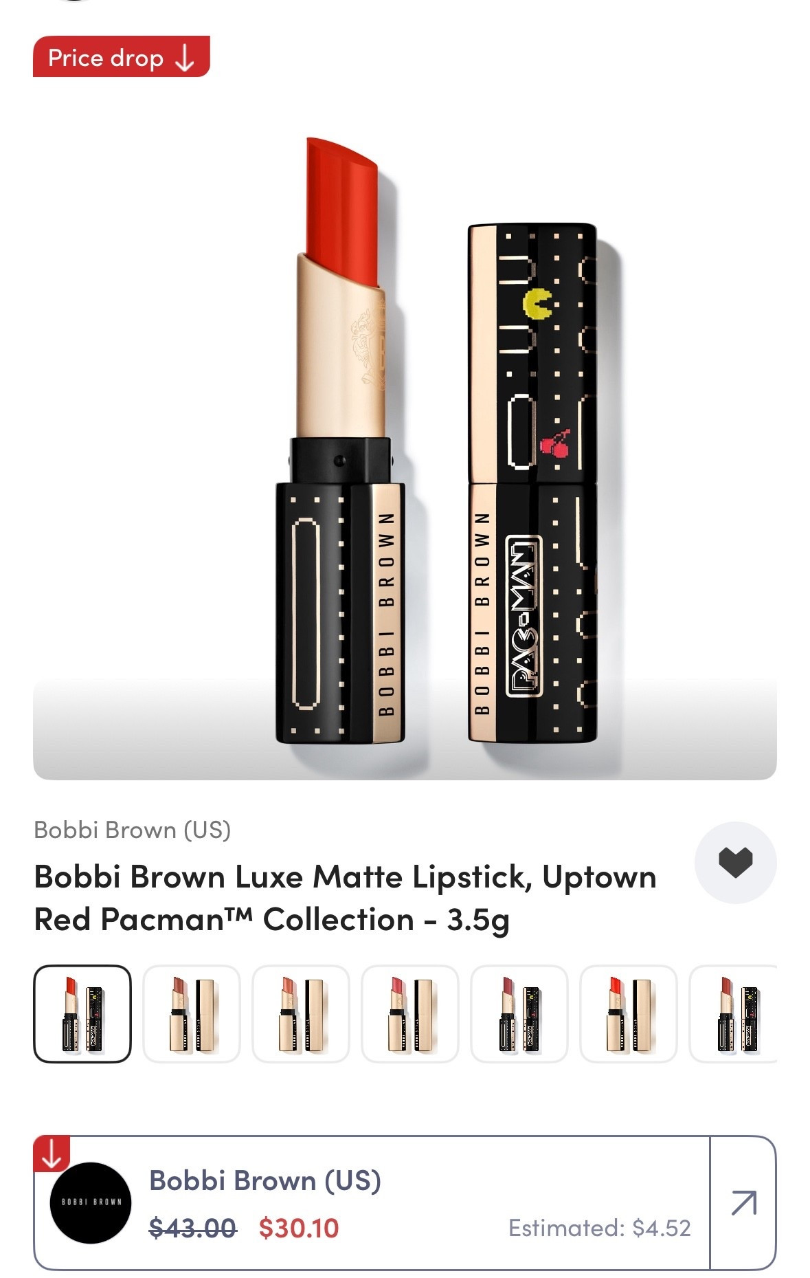 Bobby Brown Luxe Lipstick 

#LTKSaleAlert #LTKU #LTKvlog