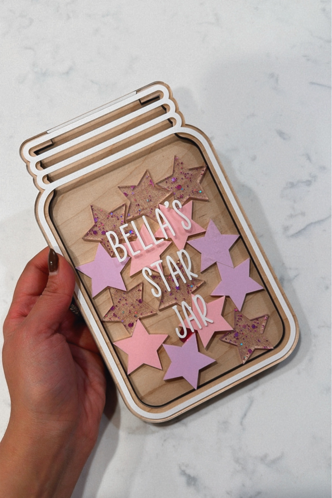 Toddler gift idea 🎁⭐️🫙
Not sure if this is a gift for parents or toddlers but it’s so fun and definitely helps my toddler be motivated to help around the house making her bed, cleaning up her toys etc! When she fills it up I told her we could do something fun…go out for ice cream, go to a zoo, go to trampoline park etc.

I got classic 8 inch jar with classic stars option 11 for the color 🩷💜✨



Toddler gift idea, reward system toddler, star jar, reward jar, toddler gifts, holiday gift for toddler, etsy find, small shop, 


#LTKKids #LTKHoliday #LTKGiftGuide