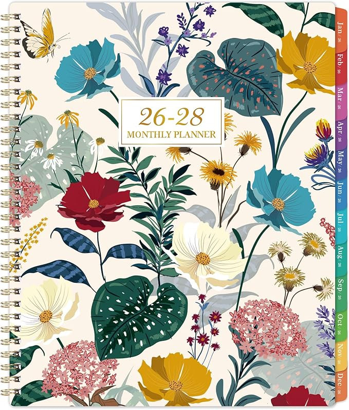 2026-2028 Monthly Planner/Calendar - 3 Year Monthly Planner 2026-2028, 9'' x 11'', Jan. 2026 - De... | Amazon (US)