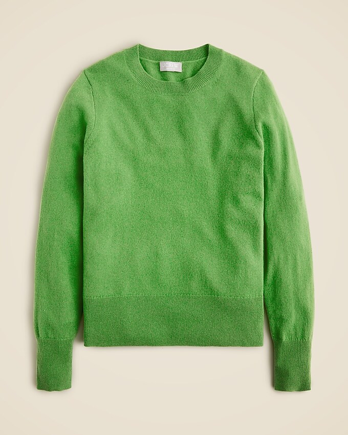 Cashmere classic-fit crewneck sweater | J. Crew US
