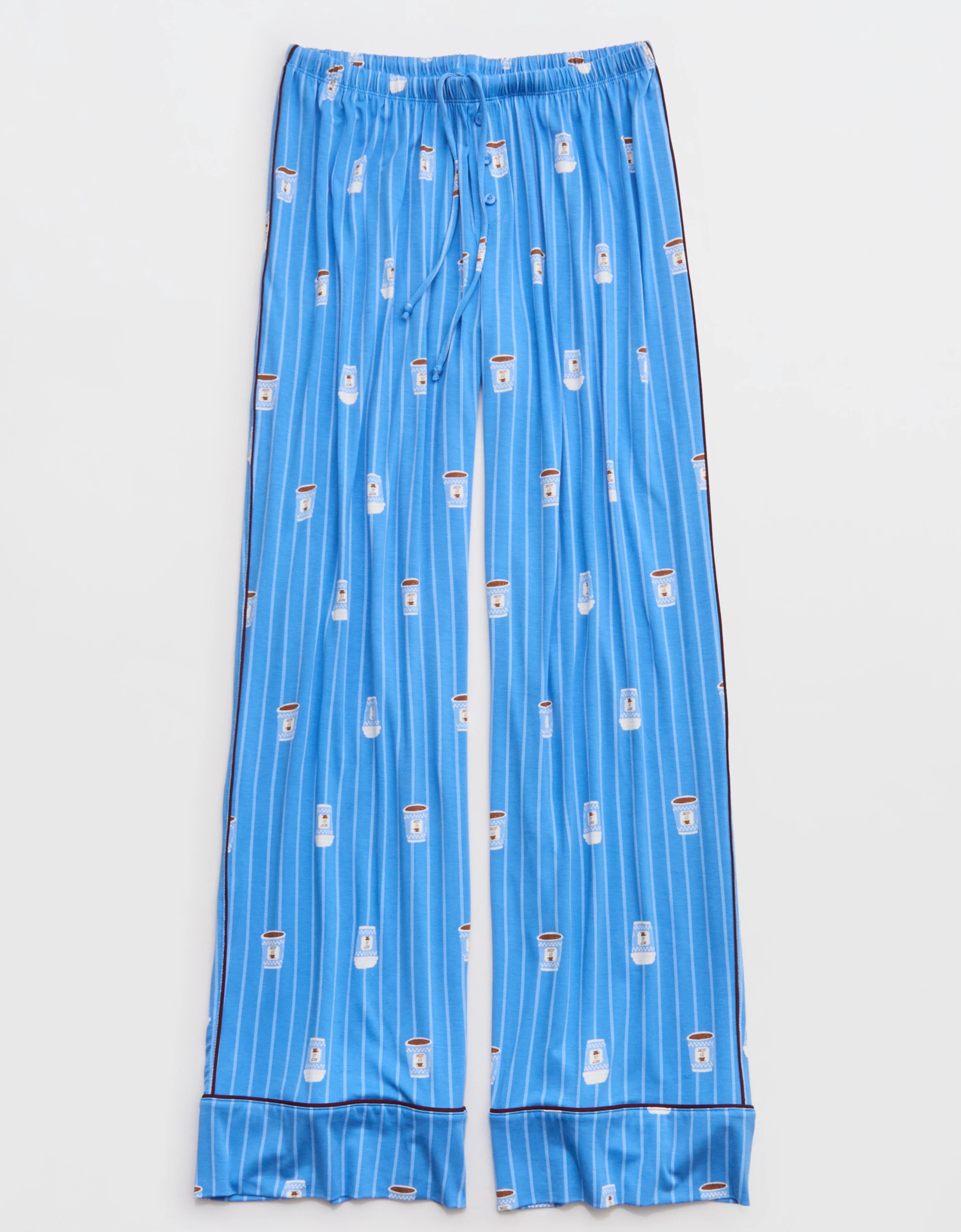 OVERSLEPT by Aerie Real Soft\u00ae Piping PJ Pant | Aerie