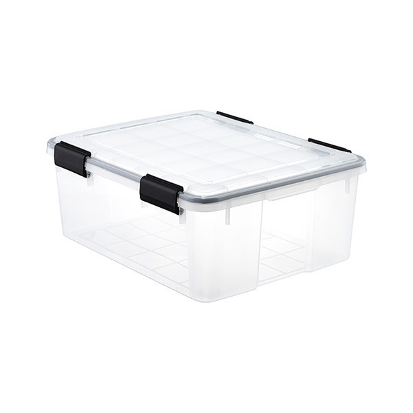 Clear Weathertight Totes | The Container Store