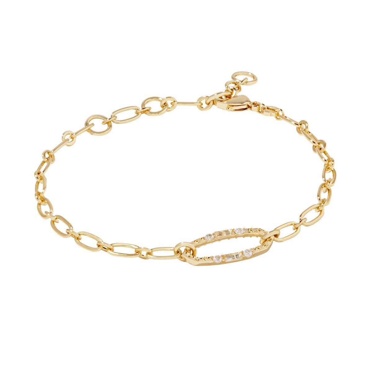 Kendra Scott Scarlett 14K Gold Over Brass Chain Bracelet - Gold | Target