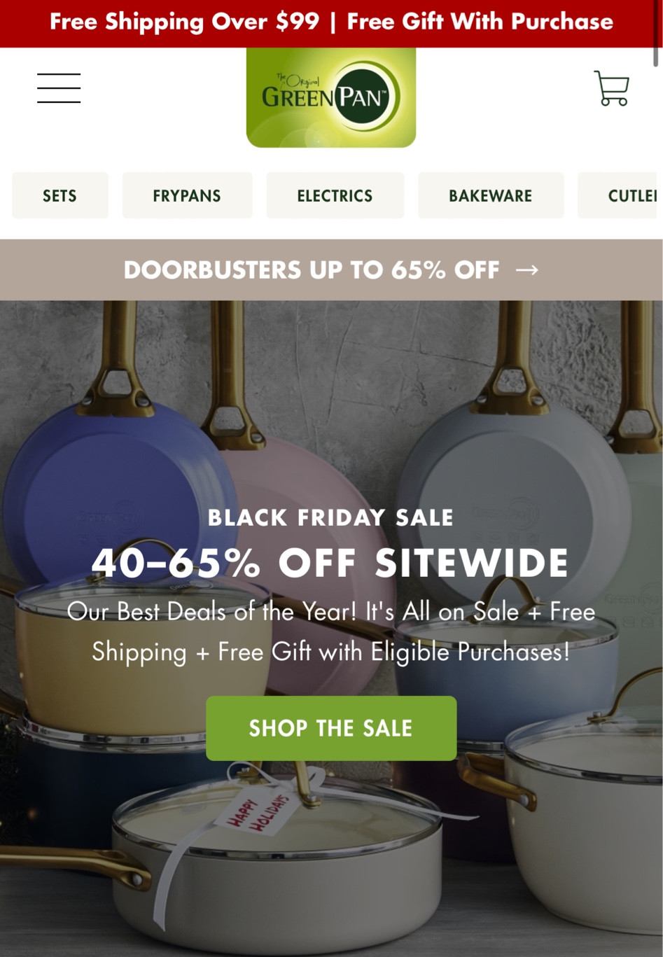 My pots and pans are on sale! 40-65% off + a free gift + free shipping! Healthy non-stick. I’ve had for over a year and very impressed 

#LTKCyberWeek #LTKsalealert #LTKGiftGuide