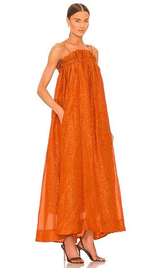 Bibi Maxi Dress in Rusty Camel | Revolve Clothing (Global)