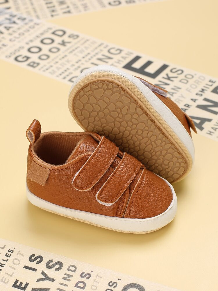 Baby Minimalist Velcro Strap Sneakers | SHEIN