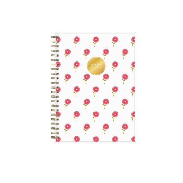 2021 Planner Notes 5.875" x 8.625" Weekly/Monthly Wirebound - Puffs - Snow and Graham | Target