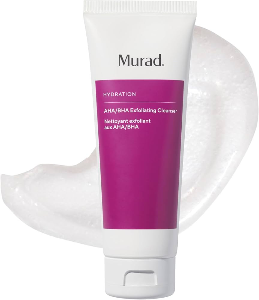 Murad AHA/BHA Exfoliating Cleanser - Triple-Action Cleansing Exfoliator with Salicylic, Lactic, &... | Amazon (US)