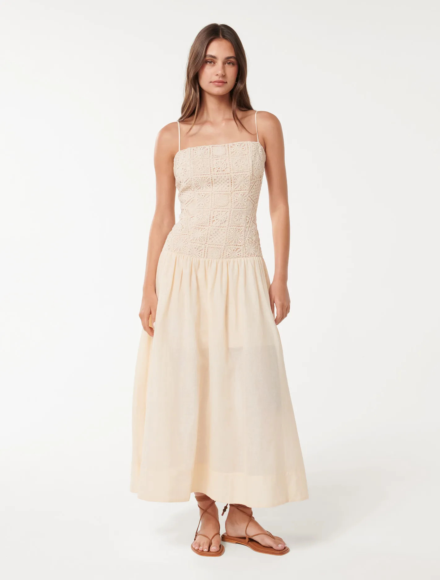 Cara Crochet Midi Dress | Ever New (CA)