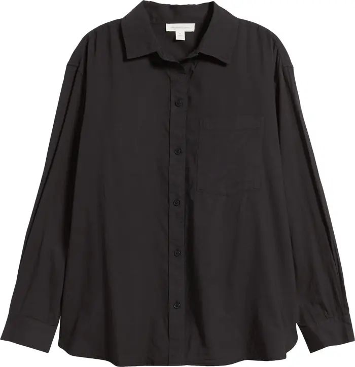 Cotton Voile Button-Up Shirt | Nordstrom